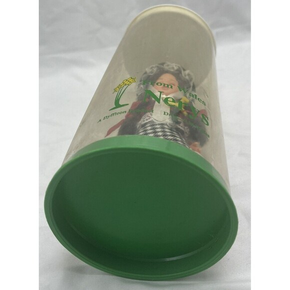 Vintage Welsh Doll Souvenir in traditional costume 8” From Wales Nerys RARE - Picture 12 of 12